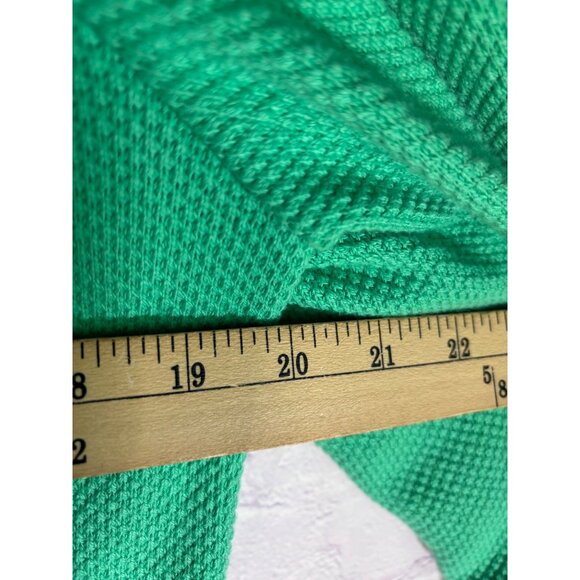 Talbots Womens Textured Green Button-Up Jacket With Pockets Size PL - Picture 5 of 14